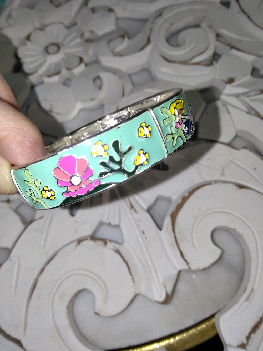 Mermaid Sea Creatures Stretch Bracelet